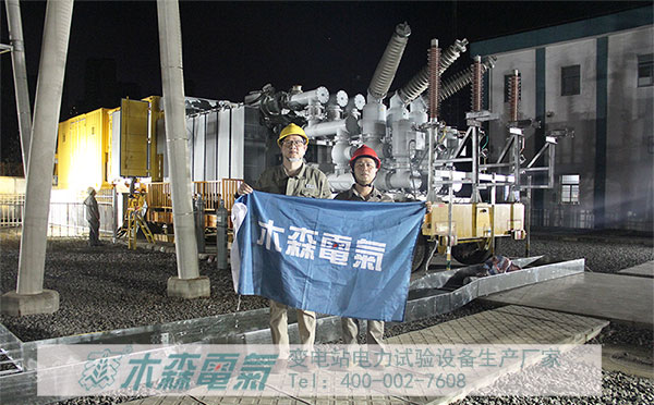 放電計數器35kV避雷器交接試驗現場