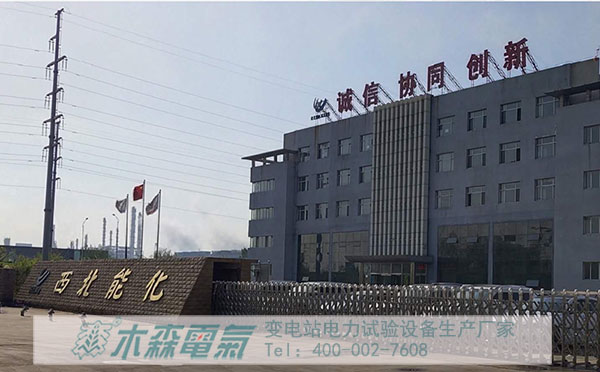 河南安陽135kVA108kV串聯(lián)諧振試驗現(xiàn)場