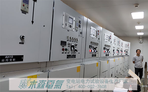 10kV母線耐壓試驗現場