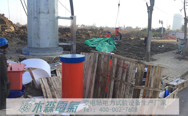 1620kVA/540kV串聯諧振220kV電纜耐壓試驗案例