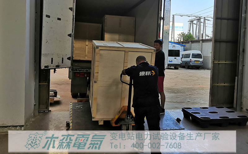 1250kVA/500kV諧振驗收發貨非洲吉布提