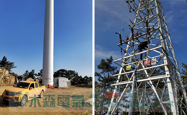 散熱型智能串聯諧振完成多組電纜耐壓試驗現場