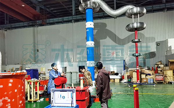 1600kVA-800kV串聯諧振裝置發貨